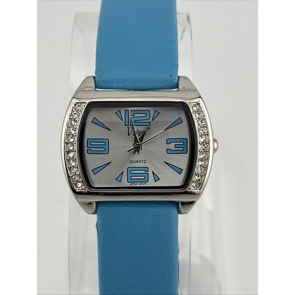 Accessories - Vivani Watch Women 27mm Case Silver Bangle Band MOP Dial- New Battery